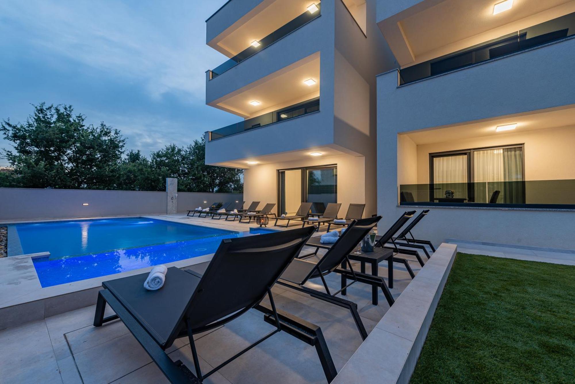 Apartments Menalo Elegance Zaton  Dış mekan fotoğraf