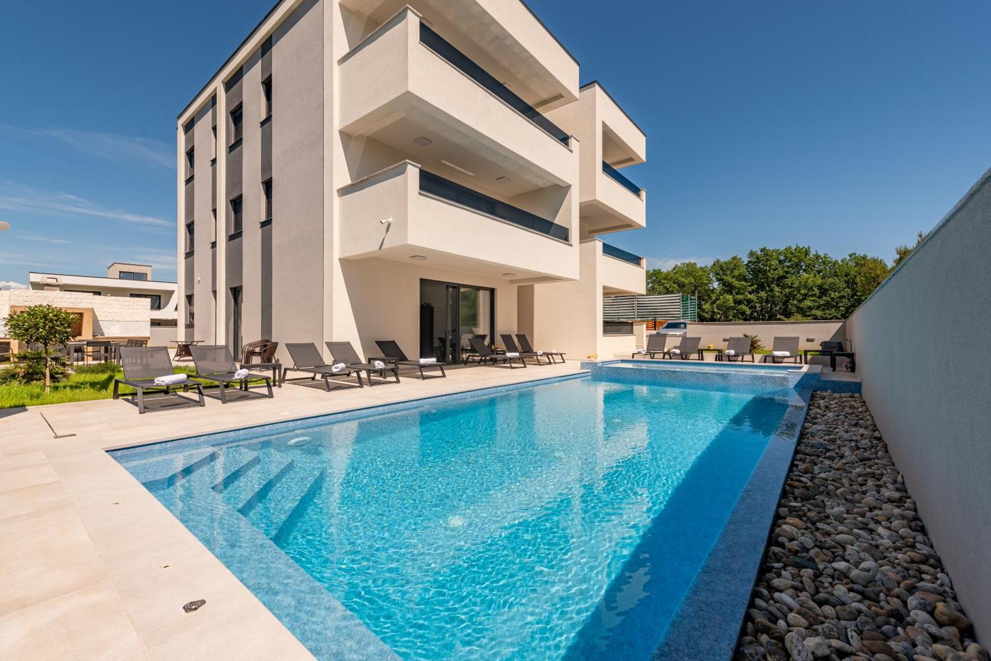 Apartments Menalo Elegance Zaton  Dış mekan fotoğraf
